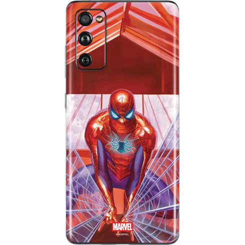 Marvel Spiderman Web Slinger Galaxy S20 Fan Edition Skin
